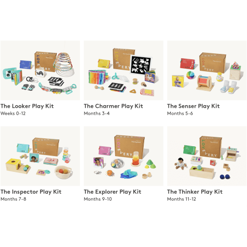 The Play Kits by Lovevery | Montessori Toy Subscription Ages 0-1 | Lovevery