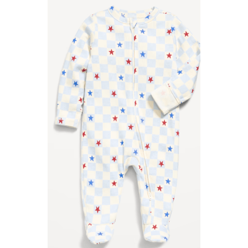 2-Way-Zip Sleep & Play Footed One-Piece for Baby