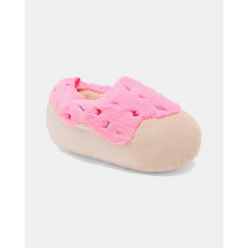 Girls Donut Slippers - Pink/Beige | Carter's
