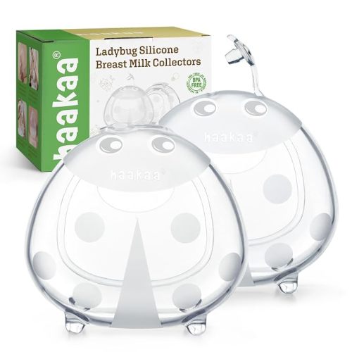 haakaa Ladybug Breast Milk Collector - 2 Pack