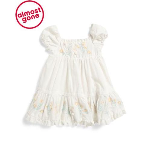 Infant Girls Embroidered Bunny Bodice Dress | Kids & Baby | TJ Maxx