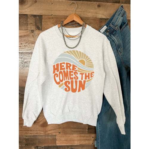 Here Comes the Sun Nursing Sweatshirt
