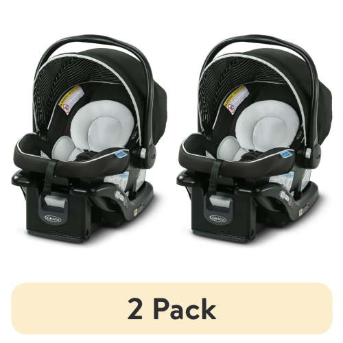 (2 pack) Graco SnugRide Lite LX Infant Car Seat, Studio, 1 Count