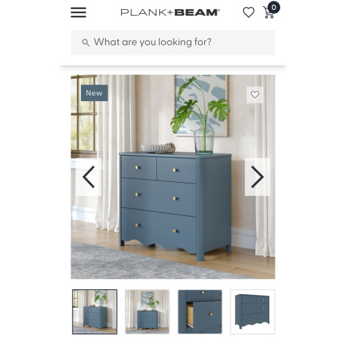 Marelle 4-Drawer Dresser – Plank+Beam