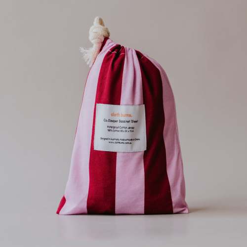 Co-Sleeper Waterproof Sheet - Berry Good