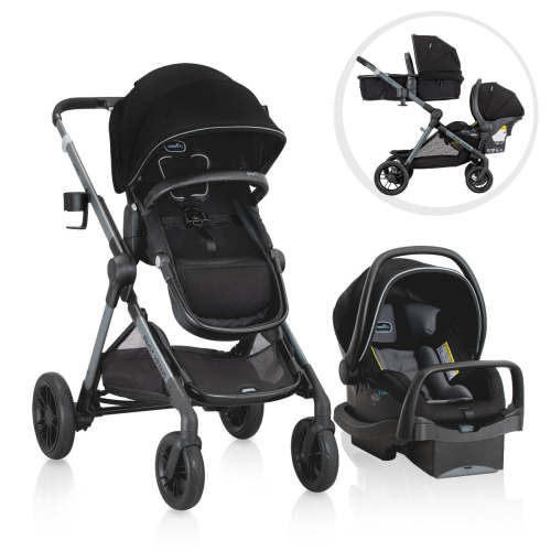 Evenflo - Pivot Xpand Modular Travel System w/ Litemax Infant Car Seat – Little Canadian