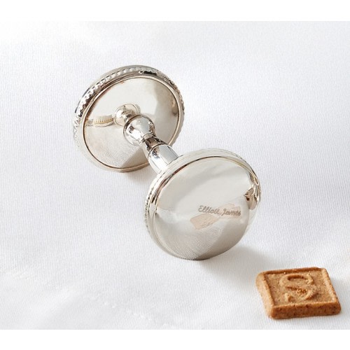 Mark & Graham Silver Rattle