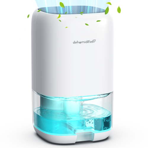 KLOUDIC Dehumidifier,280 sq.ft Dehumidifier for Room,35oz Portable Water Tank,Ultra Quiet with Auto Shut Off