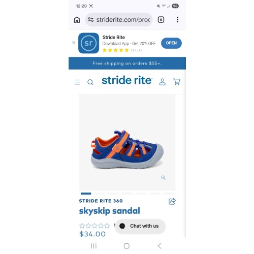 Skyskip Sandal