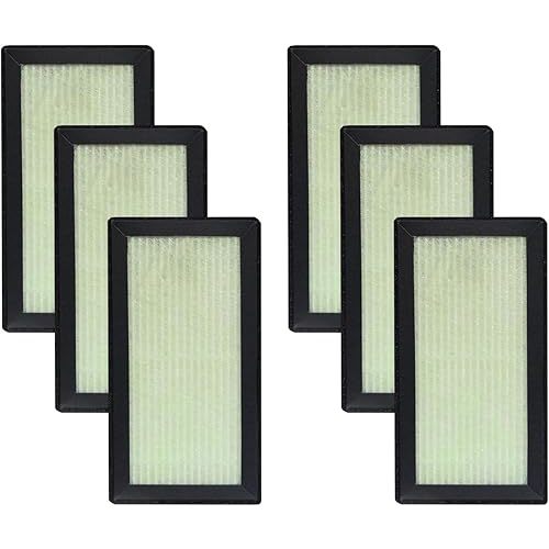 6 Pack HEPA H13 True Filter Replacement for Dr. Brown's Sterilizer and Dryer for Baby Bottles and Pacifiers