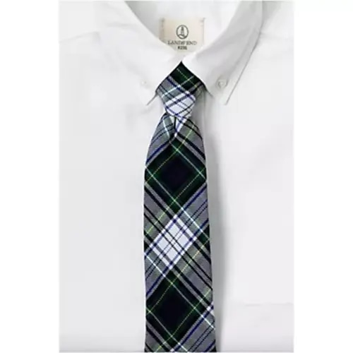 School Uniform Kids Plaid To Be Tied Tie | Lands' End