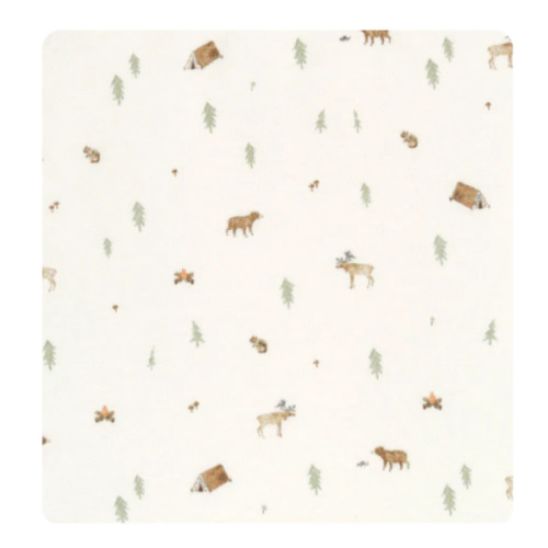 Campsite Print Cotton Swaddle Size 3-6 Month| HALO