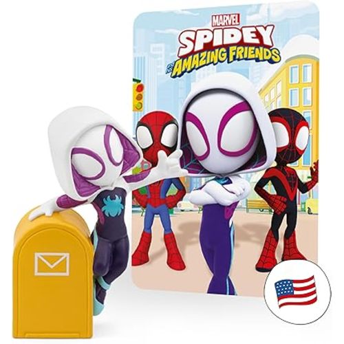 Tonies Ghost-Spider Audio Toy Character from Marvel's Spidey and His Amazing Friends