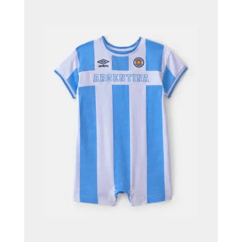 Baby Umbro Argentina Soccer Romper - Light Blue/White | Carter's