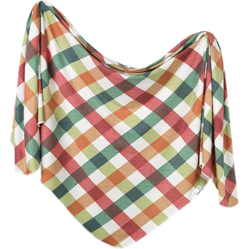 Copper Pearl Large Premium Knit Baby Swaddle Receiving Blanket Nicholas