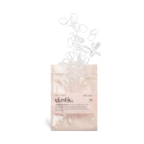 Kitsch No-Snag Elastic 100pc (Clear)