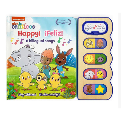 Canticos Happy! ¡Feliz! 8 Bilingual Songs (English and Spanish Edition) (Nick Jr. Canticos)