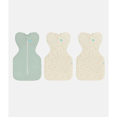 Swaddle Up Starter Bundle | 1.5 TOG | Olive Twigs | Oatmeal Twigs 2