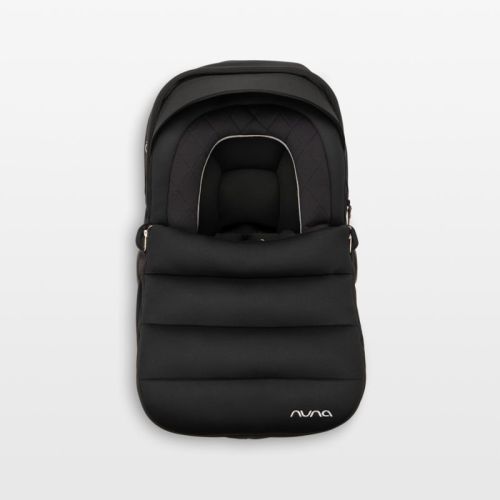 Nuna ® PIPA ™ Series Caviar Black Car Seat Winter Footmuff