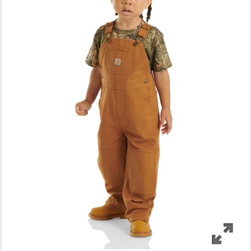 Kids' Canvas Bib Overall (Infant/Toddler) | Kid's In Stock Gear | Carhartt