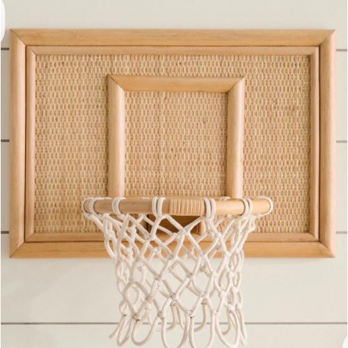 Natural Wood Basketball Hoop