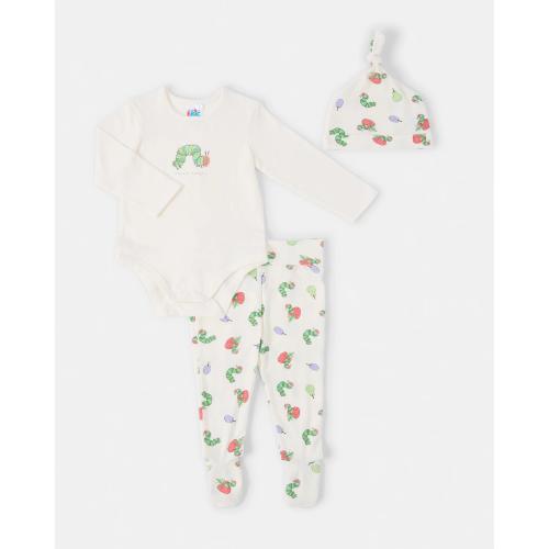 3 Piece The Very Hungry Caterpillar License Starter Set - Kmart