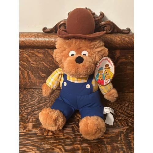 Vintage Berenstain Bears Papa Bear Plush 1997 The Berenstain Bears
