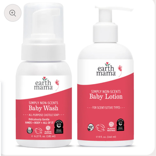 Simply Non-Scents Baby Wash + Lotion Set
