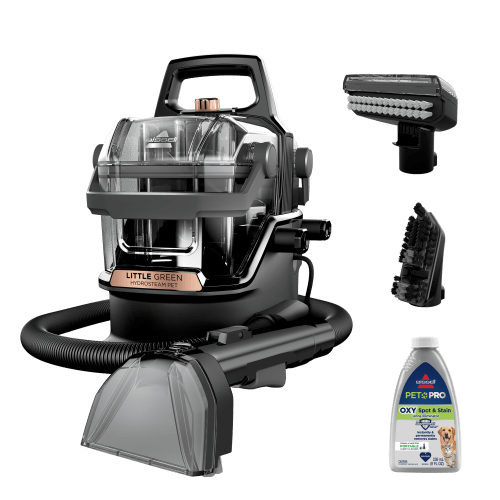 BISSELL Little Green HydroSteam Made for Pet Hair Carpet Cleaner