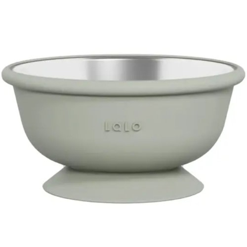 Lalo Stainless Steel Suction Bowl