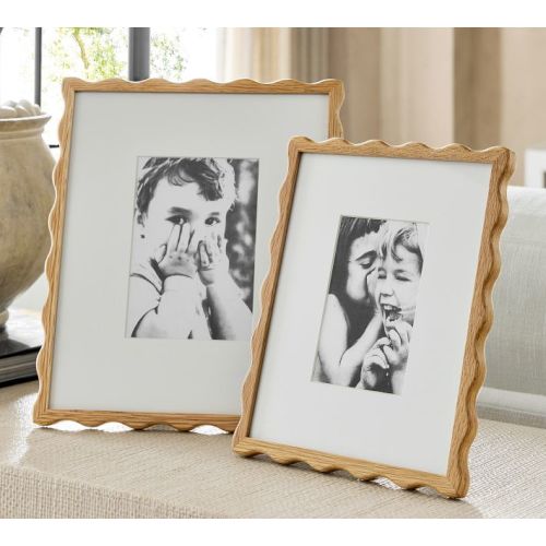 Scalloped Wood Frames