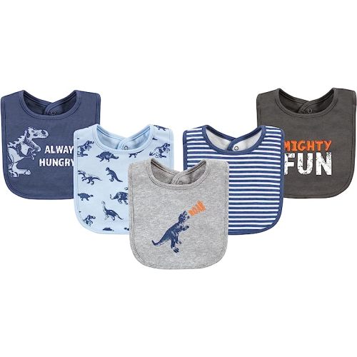 Hudson Baby Unisex BabyCotton Bibs