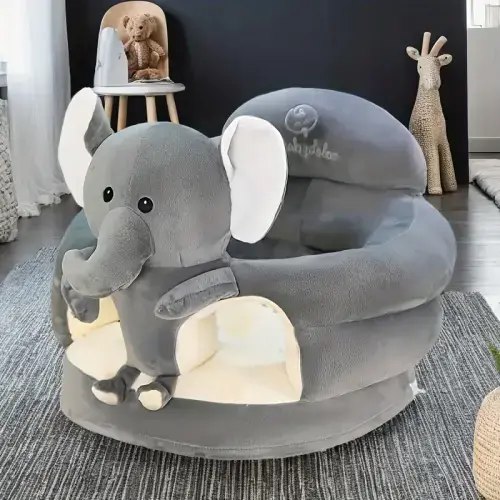 soft plush chair backrest elephant cartoon - Temu