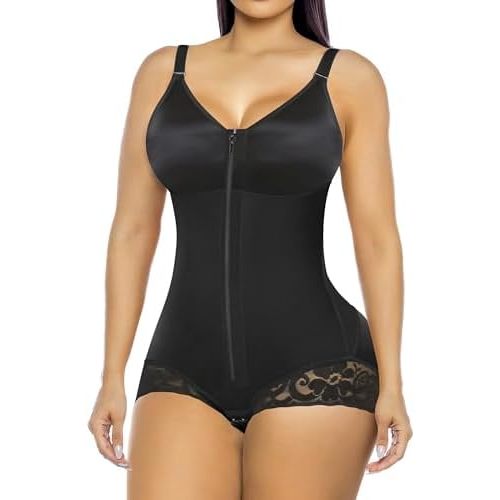 YIANNA Fajas Colombianas Moldeadoras Postpartum Tummy Control Shapewear for Women Body Shaper Girdles Compression Garment