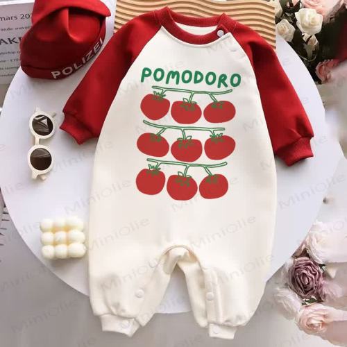 Mini Olie - Pomodoro Onesie - 0 to 3 months