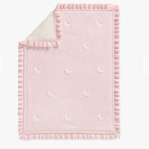Hello Kitty® Heritage Knit Baby Blanket