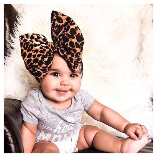 Baby 3D Big Bowknot Leopard Headband – Pawlulu
