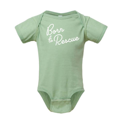 Born To Rescue Onesie