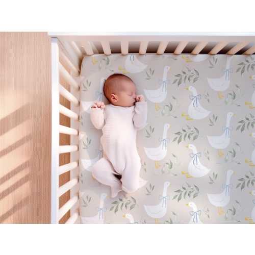 Goose Crib Sheets Boy, Goose Nursery Bedding, Baby Boy Crib Bedding, Cottage Crib Bedding Boy, Goose Nursery Decor, Duck Crib Bedding Sets