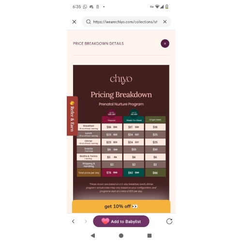 Chiyo's Prenatal Nurture Program