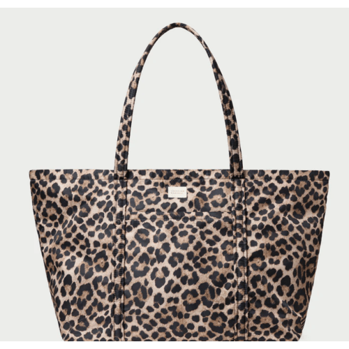 Dina Brown/Leopard Travel Tote | Totes | Handbags