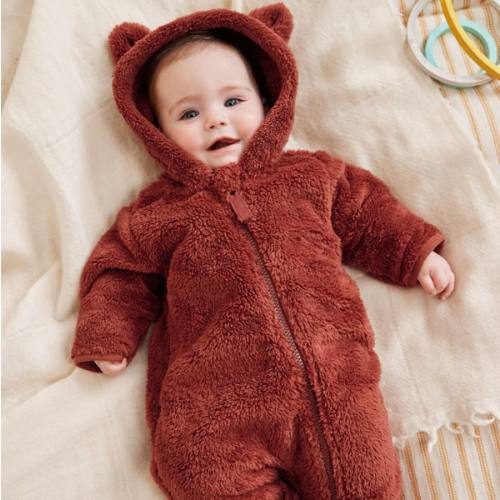 Baby Marshmallow Fleece Romper | Hanna Andersson