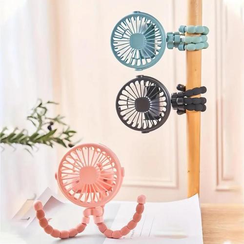 Portable Handheld Fan, 1 Count USB Rechargeable 3 Speed Fan with - TikTok Shop