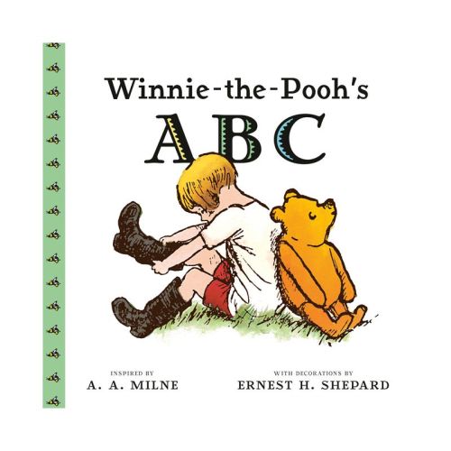 Winnie-The-Pooh's ABC - by A A Milne (Board Book)