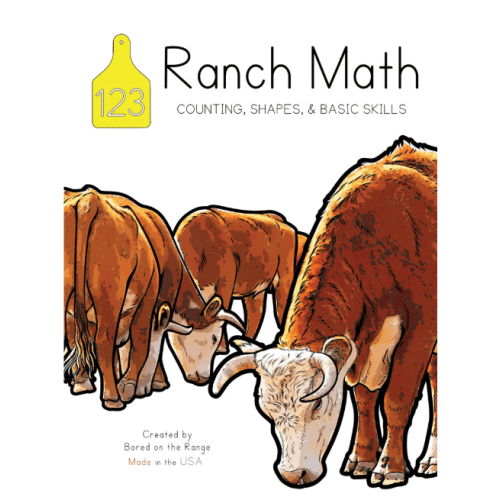 Ranch Math: Counting, Shapes, & Basic Skills – Cowkid Clothing Company