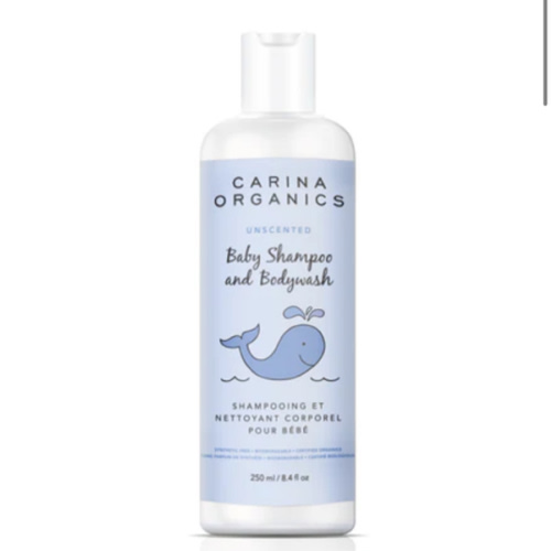 Baby Shampoo & Body Wash (Unscented) – Carina Organics