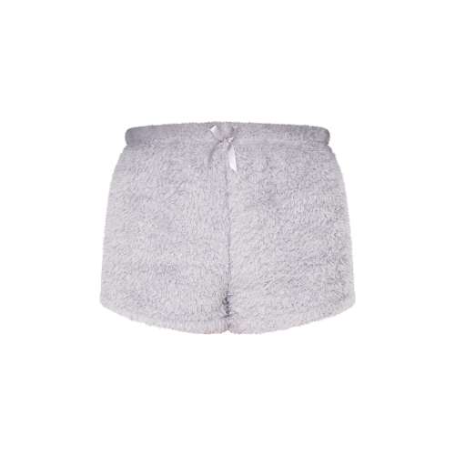 Grey Cosy Fleece Pj Shorts