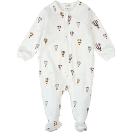 Hot Air Balloon Stretch Cotton Footie, 3M