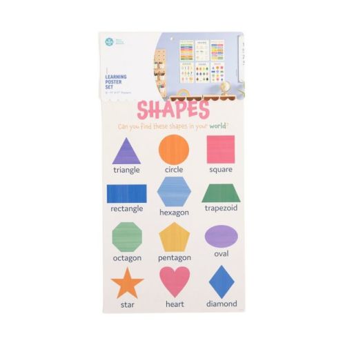 U Brands 6ct 11"x17" Learning Poster Set Learning Posters