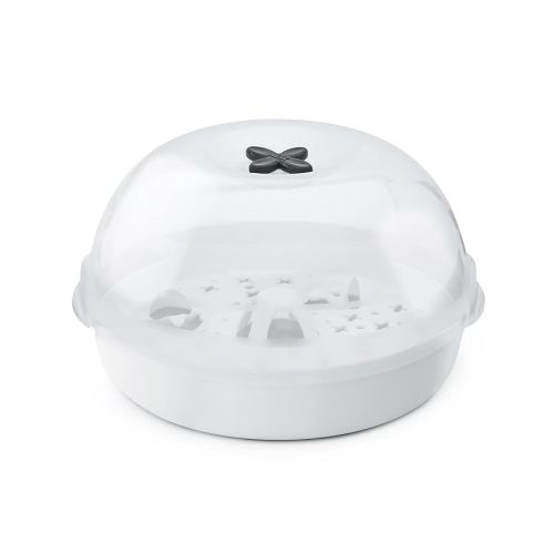 NUK Micro Express Microwave Baby Bottle and Accessory Sterilizer, a Fast & Effective Sterilization, Using Natural Steam